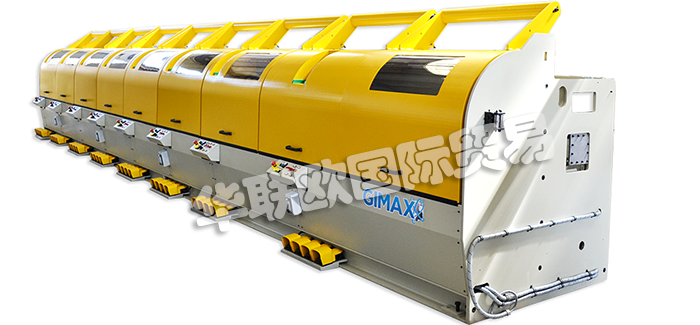 意大利GIMAX公司的產(chǎn)品主要包括：意大利GIMAX線材加工及電線處理設(shè)備，干式拉伸機(jī)、機(jī)械除垢機(jī)、防滑濕式拉伸機(jī)、金屬剃刮、靜態(tài)卷取機(jī)、旋轉(zhuǎn)卷取機(jī)、拉絲機(jī)、化學(xué)鍍銅槽、收紙器、放線裝置、垂直松緊補(bǔ)償器、鋸片松緊補(bǔ)償器、標(biāo)準(zhǔn)松緊補(bǔ)償器、全自動(dòng)回收機(jī)、半自動(dòng)回收機(jī)、滾筒包裝機(jī)、導(dǎo)線矯直機(jī)、金屬絲矯直器、卸料輸送機(jī)、升降臺(tái)、退火爐、壓實(shí)機(jī)、小閥芯主軸、自動(dòng)再生料機(jī)。