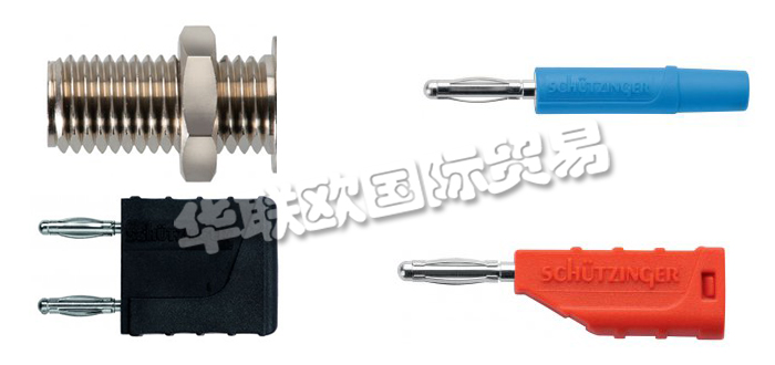 德國SCHUTZINGER公司主要供應(yīng)：德國SCHUTZINGER插頭,SCHUTZINGER適配器，薄板式插頭，耦合器，轉(zhuǎn)接器，測量導(dǎo)線，測試探針，快速釋放端子，電纜系統(tǒng)等產(chǎn)品。