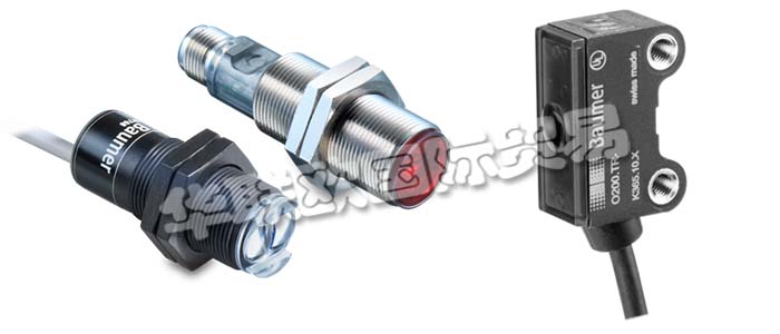 BAUMER傳感器,漫反射式傳感器基于三角測(cè)量原理，集發(fā)射器和接收器于一身，分析光的入射角，可檢測(cè)各種顏色、表面或背景的物體。即便是最小可識(shí)別物體，也能對(duì)其進(jìn)行極為快速、精確的位置檢測(cè)，用于機(jī)器人和電子元件，可自動(dòng)設(shè)置物體檢測(cè)參數(shù)，例如在格式校準(zhǔn)時(shí)，即使距離較遠(yuǎn)，也能夠可靠地檢測(cè)物體。