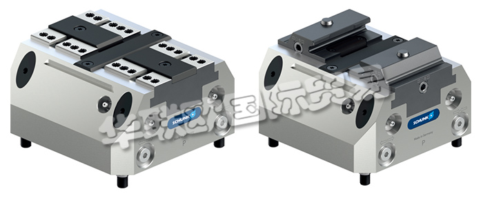 雄克二爪氣缸中的TANDEM系列氣動夾具可在受限空間內(nèi)實現(xiàn)高夾持力。廣泛的產(chǎn)品范圍，其中包括氣動夾具，具有標(biāo)準夾爪行程、長行程、利用固定夾爪進行夾持、卡爪快換系統(tǒng)或感應(yīng)式卡爪監(jiān)控，始終提供最適合您應(yīng)用的產(chǎn)品。雄克二爪氣缸有極其緊湊的設(shè)計，高達 55 kN 的極高夾持力，夾持力可通過氣壓調(diào)節(jié)，中央機床側(cè)中央潤滑，標(biāo)配為兩個爪接口。