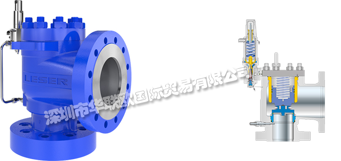 德國LESER先導式安全閥811型